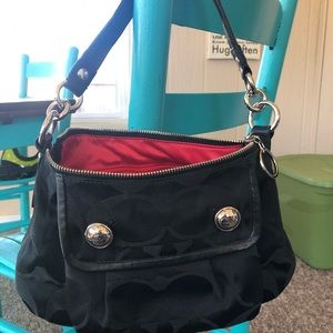 Black coach bag
